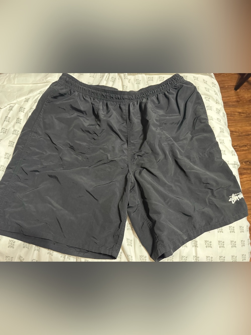 Stussy Men's Black Swim Trunks XL NWOT